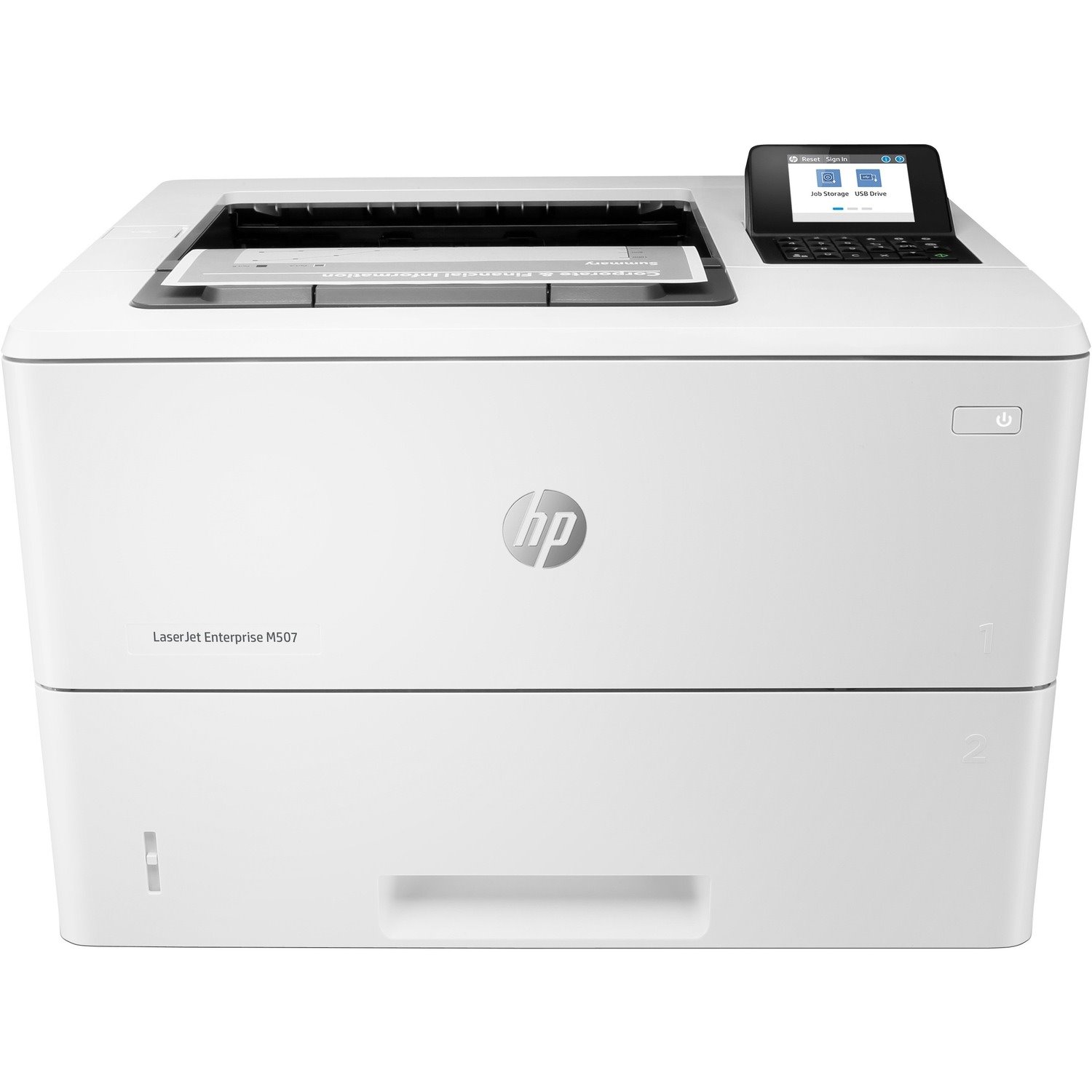 HP LaserJet Enterprise M507 M507dn Desktop Laser Printer - Monochrome