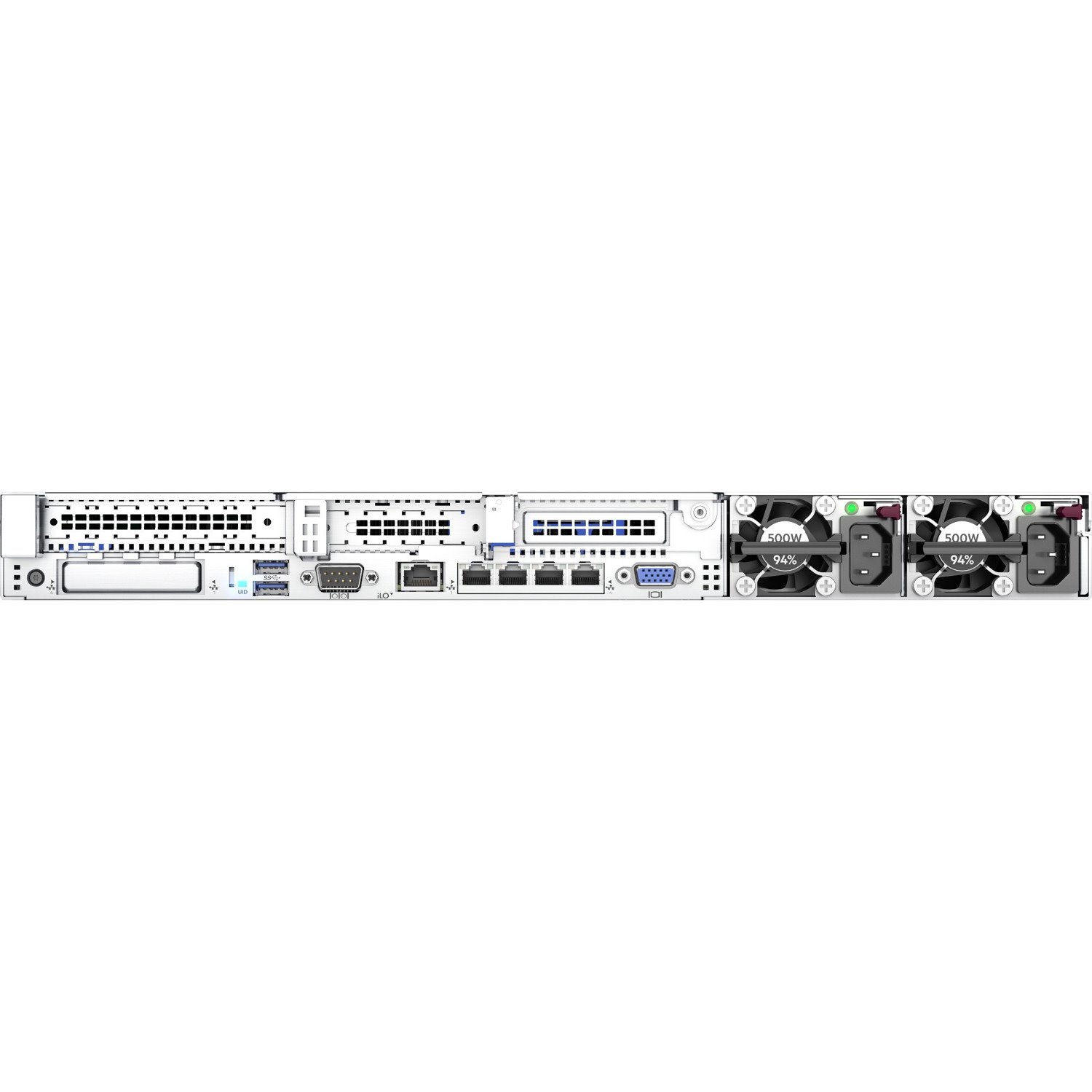 HPE ProLiant DL360 G10 1U Rack Server - 1 x Intel Xeon Silver 4210 2.20 GHz - 16 GB RAM - Serial ATA/600, 12Gb/s SAS Controller