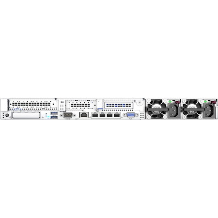 HPE ProLiant DL360 G10 1U Rack Server - 1 Xeon Silver 4210 2.20 GHz - 16 GB RAM - Serial ATA/600, 12Gb/s SAS Controller