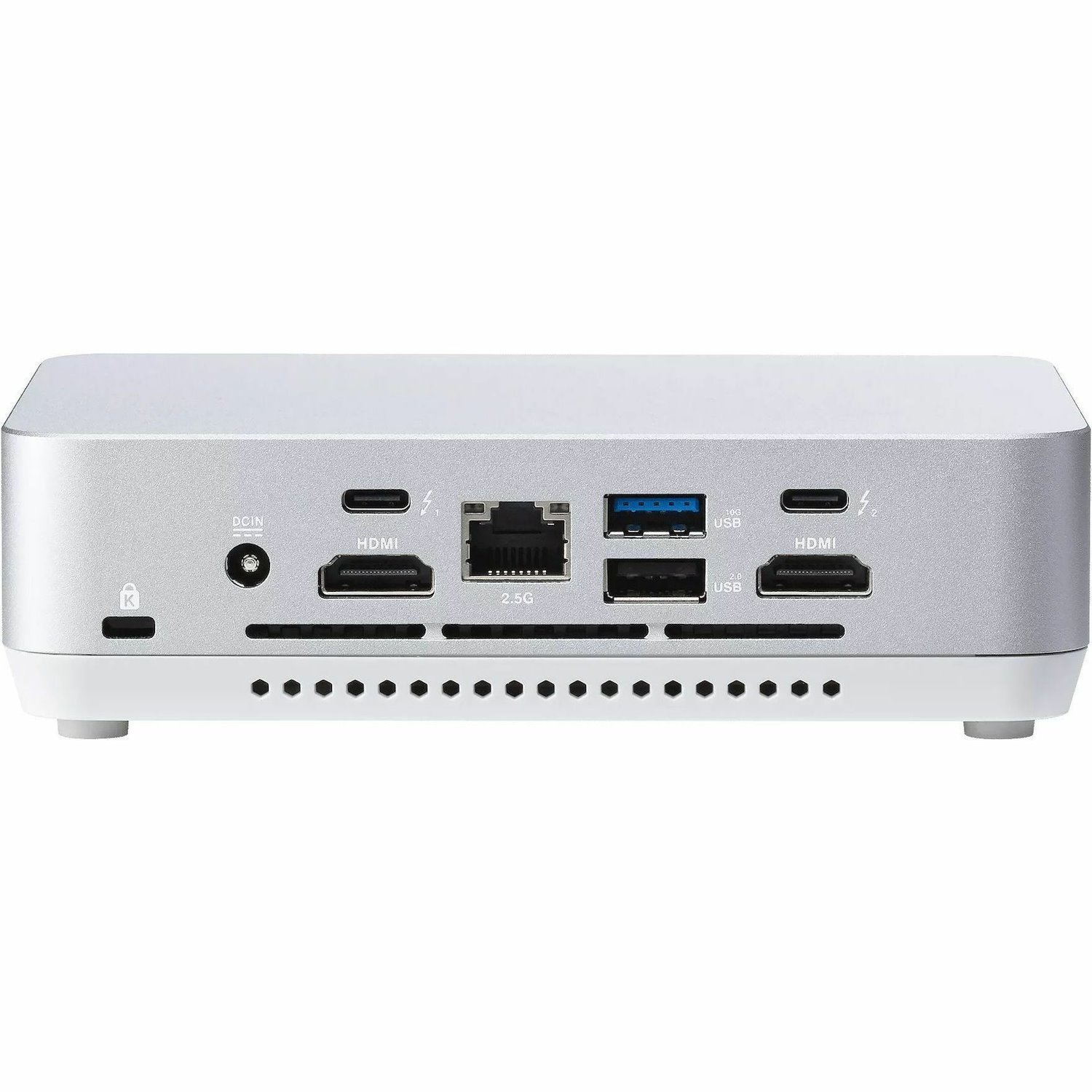 Asus NUC 14 Pro+ RNUC14RVSU5068AUI Desktop Computer - Intel Core Ultra 5 125H - 16 GB - 512 GB SSD - Mini PC - Silver