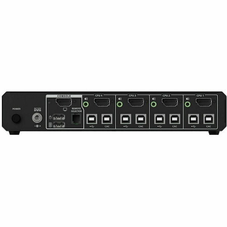 ATEN 4-Port USB 5K DisplayPort/HDMI Universal Secure KVM Switch with CAC (PSD PP v4.0 In Evaluation) -TAA