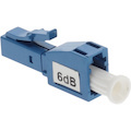 AddOn 6dB fixed LC Male to LC Female OS1 SMF Simplex Fiber Attenuator