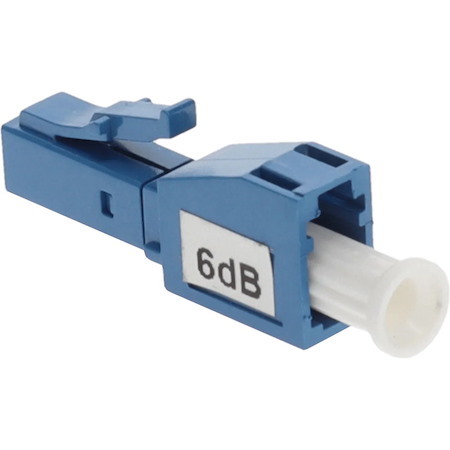 AddOn 6dB fixed LC Male to LC Female OS1 SMF Simplex Fiber Attenuator