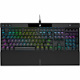 Corsair K70 Gaming Keyboard - Cable Connectivity - USB Type A Interface - RGB LED - English (North America) - Black