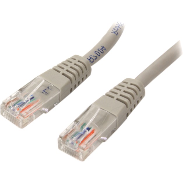 StarTech.com 10ft Gray Molded Cat5e UTP Patch Cable