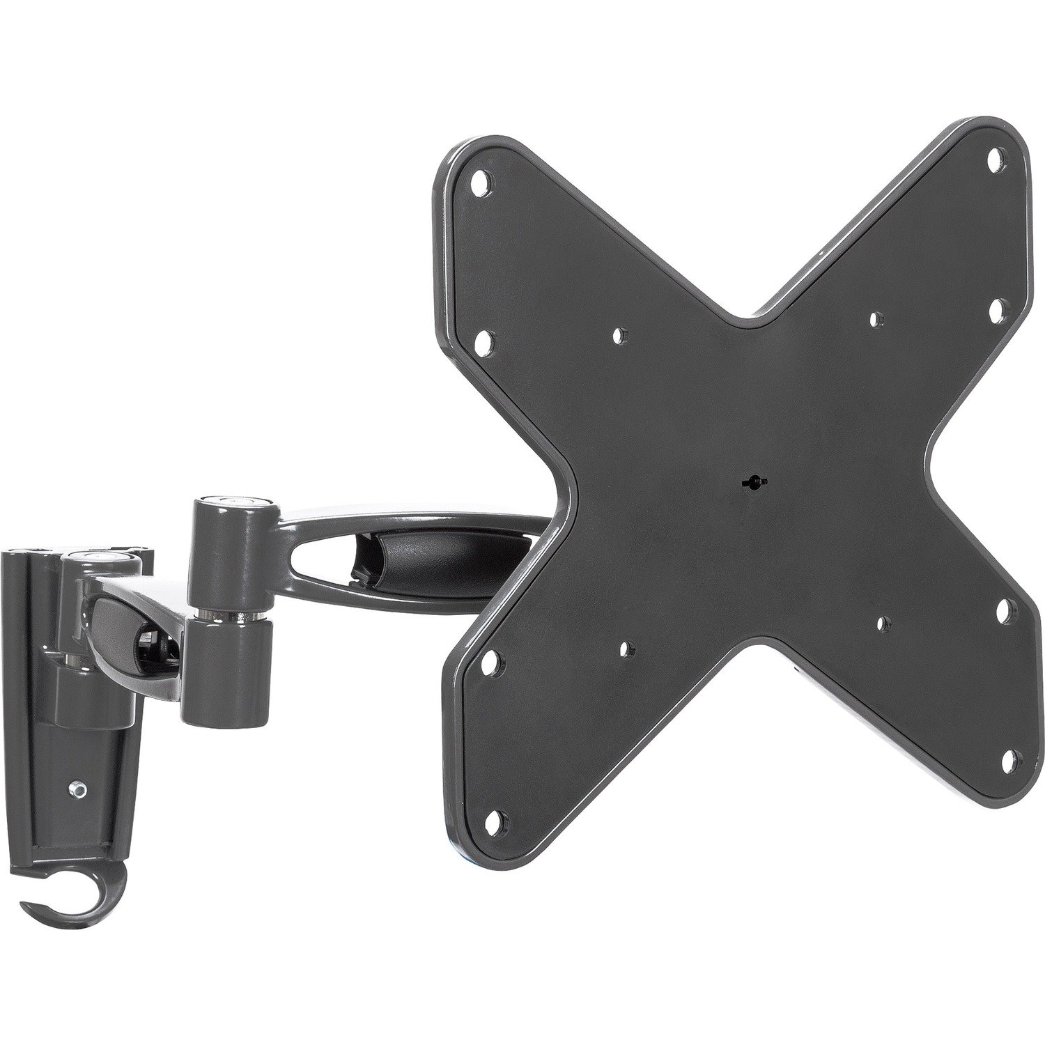 Manhattan Mounting Arm for Flat Panel Display, Monitor, TV - Black