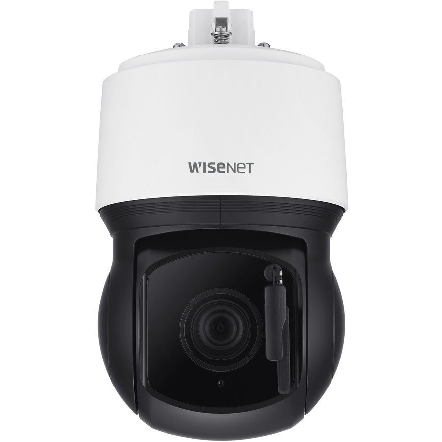 Wisenet XNP-8300RW 6 Megapixel Outdoor Network Camera - Color, Monochrome - Dome - White, Black