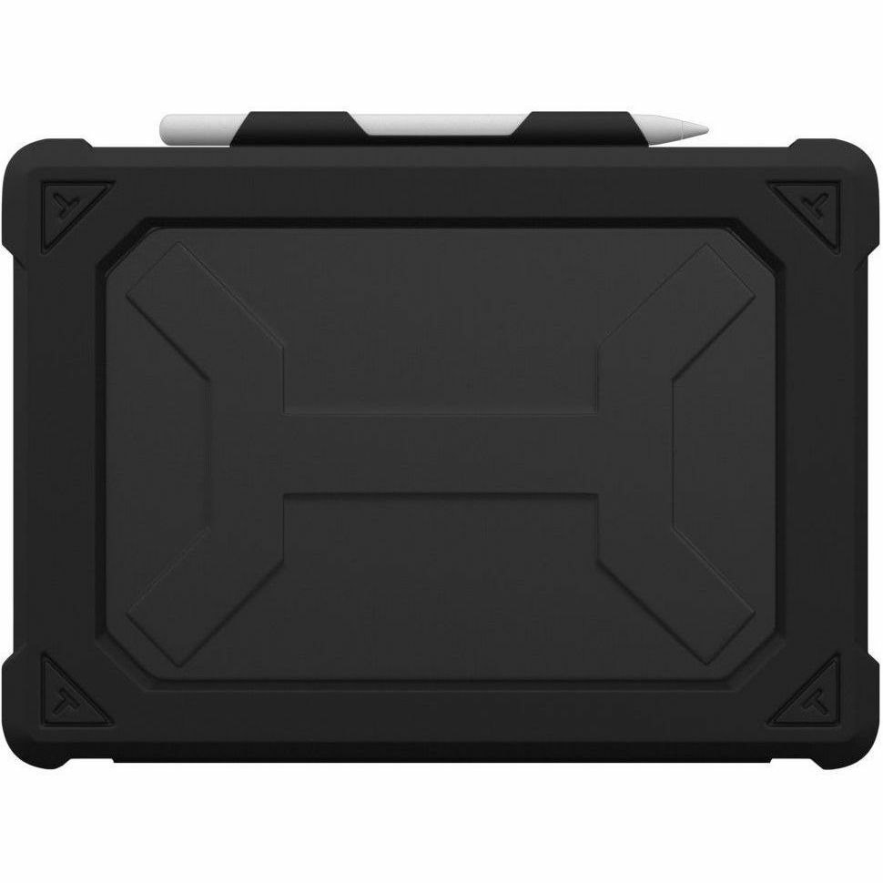 Extreme KeyCase-T2 w/Smart Connector & Trackpad for iPad 9/8/7 w/ Flex Kickstand (Non-Detachable) (Black)