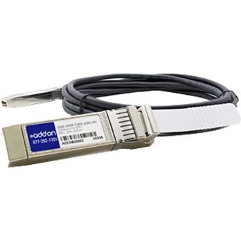 Brocade (Formerly) 10G-SFPP-TWX-1001 Compatible TAA Compliant 10GBase-CU SFP+ to SFP+ Direct Attach Cable (Active Twinax, 10m)