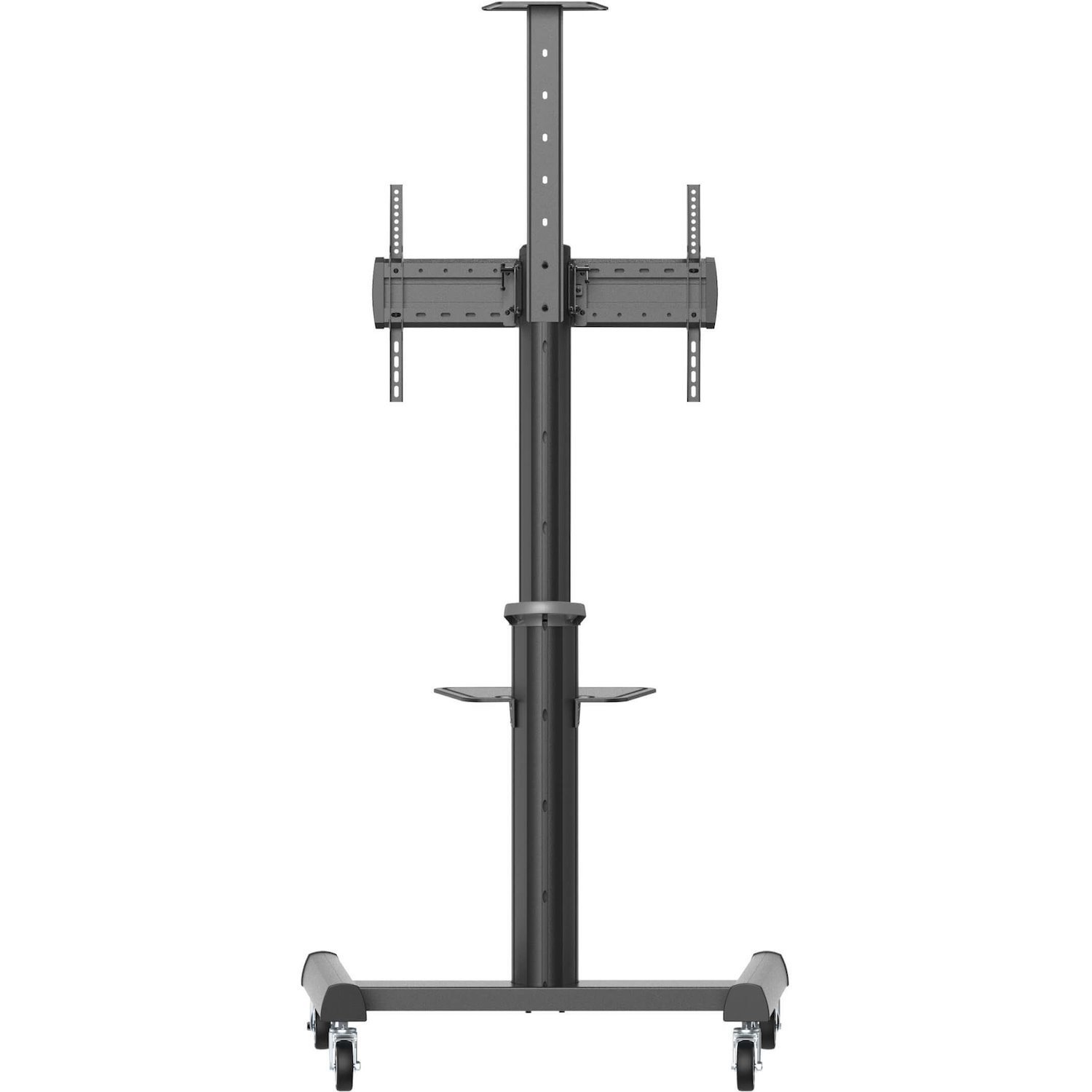 Eaton Tripp Lite Series Safe-IT Heavy-Duty Rolling Cart for 37" to 70" Displays, UL Certified, Antimicrobial Protection