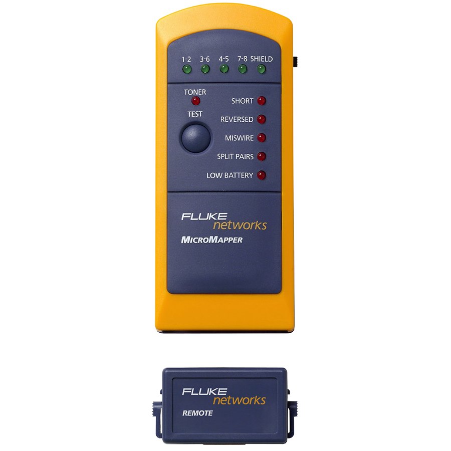 Fluke Networks MicroMapper MT-8200-49A Network Testing Device