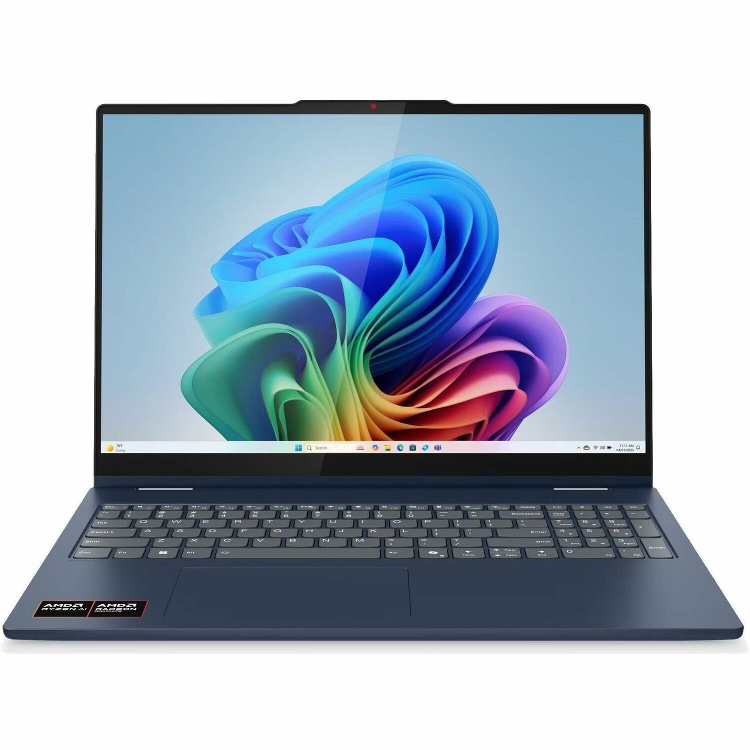 Lenovo IdeaPad 5 16AKP10 83KU0003US 16" Touchscreen Convertible 2 in 1 Notebook - WUXGA - AMD Ryzen AI 5 340 - 16 GB - 512 GB SSD - English (US) Keyboard - Cosmic Blue