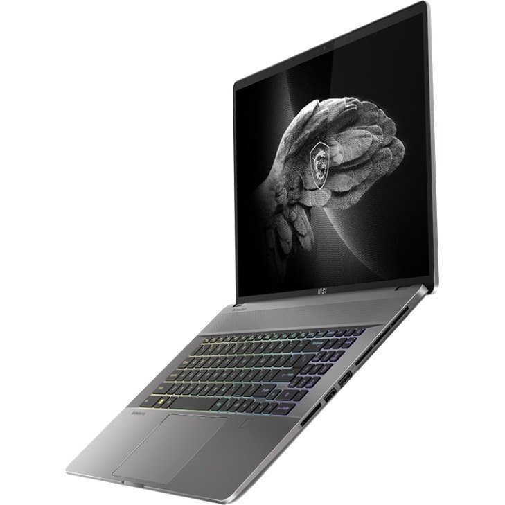 MSI Creator Z17 A12U Creator Z17 A12UHST-046 17" Touchscreen Notebook - QHD+ - Intel Core i9 12th Gen i9-12900H - 64 GB - 2 TB SSD - Lunar Gray