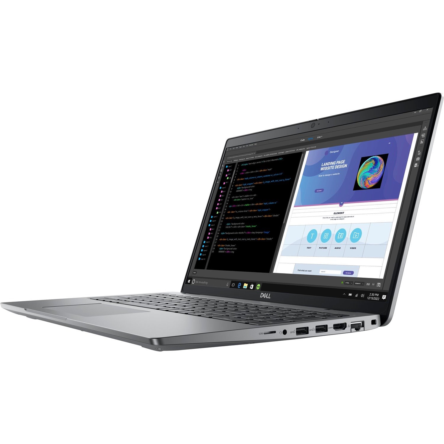 Dell Precision 3000 3580 15.6" Mobile Workstation - Full HD - Intel Core i7 13th Gen i7-1355U - vPro Technology - 16 GB - 512 GB SSD - Titan Gray