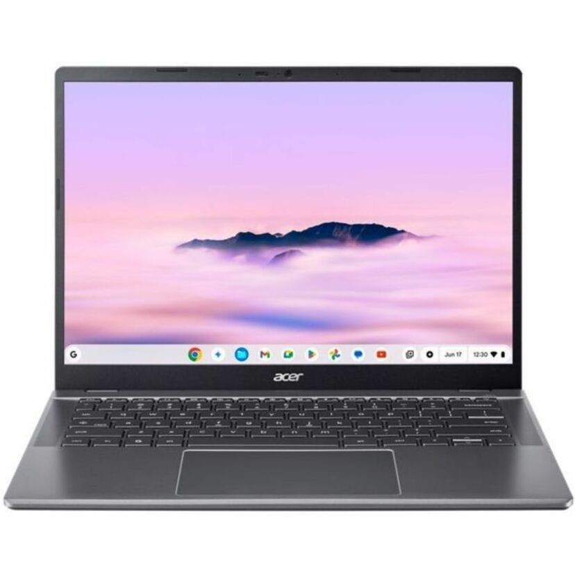 Acer Chromebook Plus 514 CB514-5H CB514-5H-543X 35.6 cm (14") Chromebook - WUXGA - Intel Core 5 120U - 8 GB - 512 GB SSD - English (UK) Keyboard - Iron