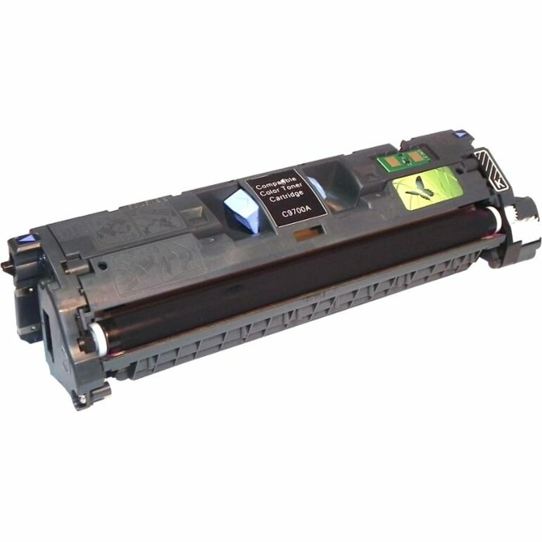 eReplacements C9700A-ER New Compatible Toner Cartridge - Alternative for HP (C9700A) - Black