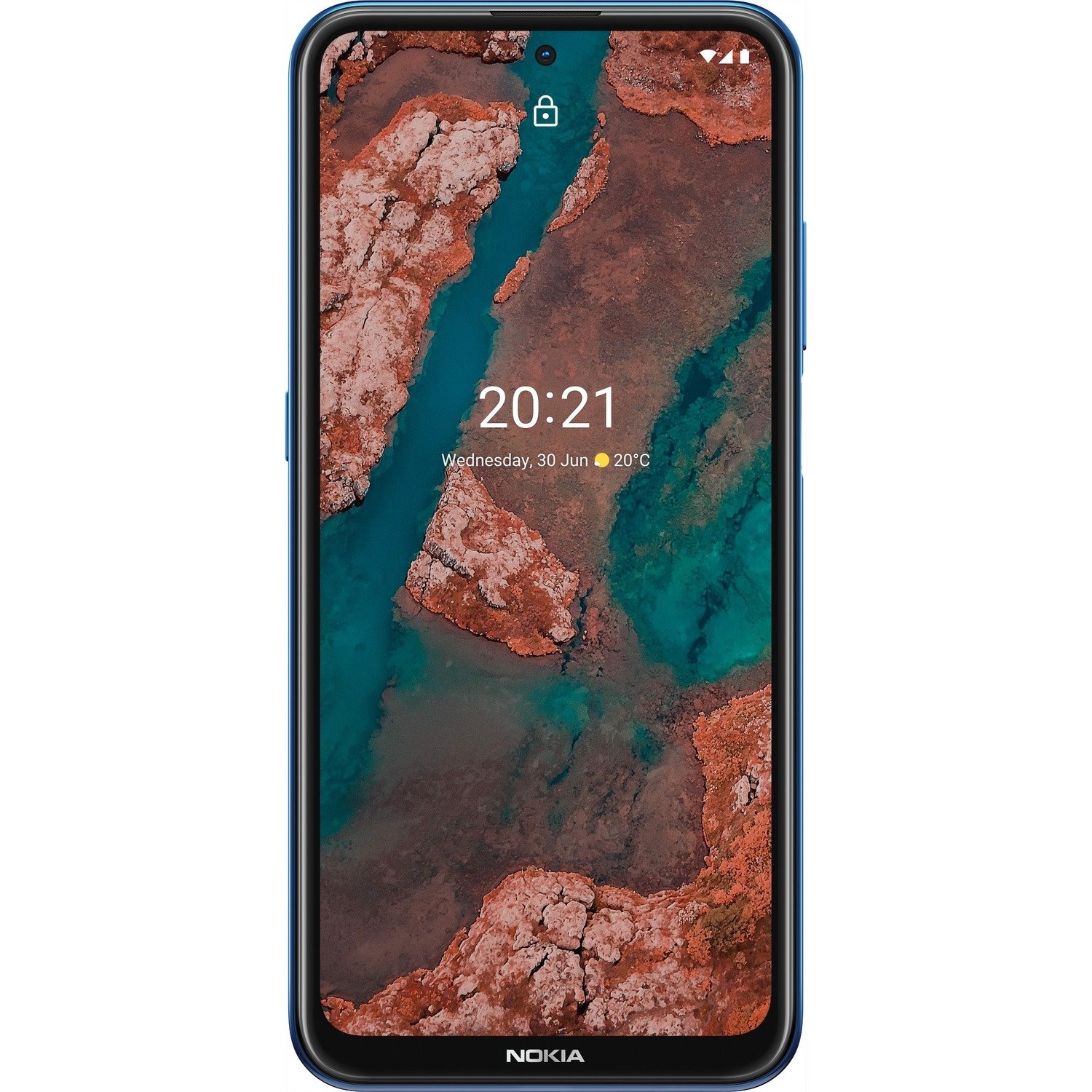 Nokia X20 128 GB Smartphone - 16.9 cm (6.7") LCD Full HD Plus 1080 x 2400 - Kryo 460Dual-core (2 Core) 2 GHz + Kryo 460 Hexa-core (6 Core) 1.80 GHz - 6 GB RAM - Android 11 - 5G - Nordic Blue