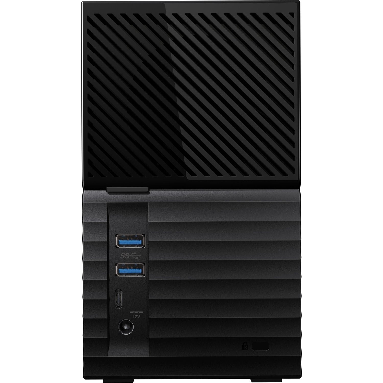 WD My Book Duo WDBFBE0080JBK-AESN 2 x Total Bays DAS Storage System - 8 TB HDD Desktop
