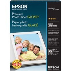 EPSON PHOTO PAPER PREMIUM GLOSSY 5X7 255GSM 20 SHEET