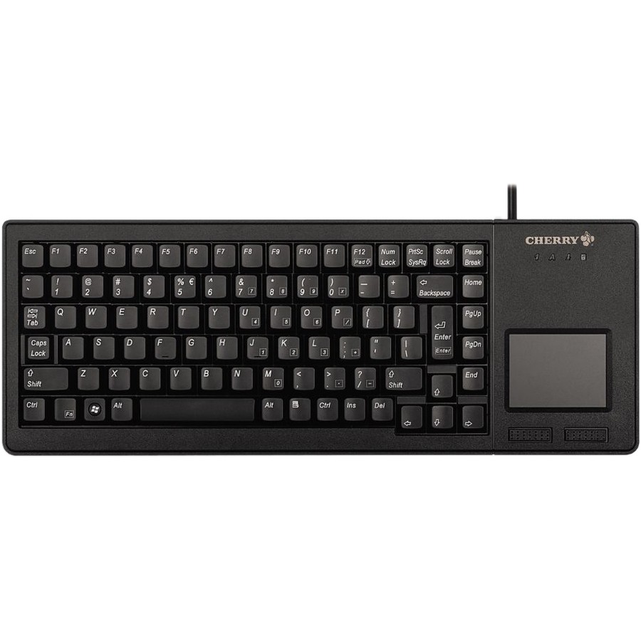 CHERRY G84-5500 Keyboard - Cable Connectivity - USB Interface - Spanish - Black
