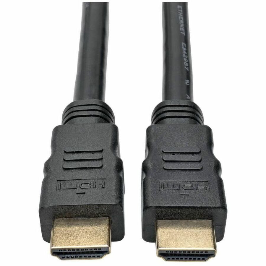 Eaton Tripp Lite Series Active High-Speed HDMI Cable with Built-In Signal Booster (M/M), Black, 65 ft. (19.81 m)