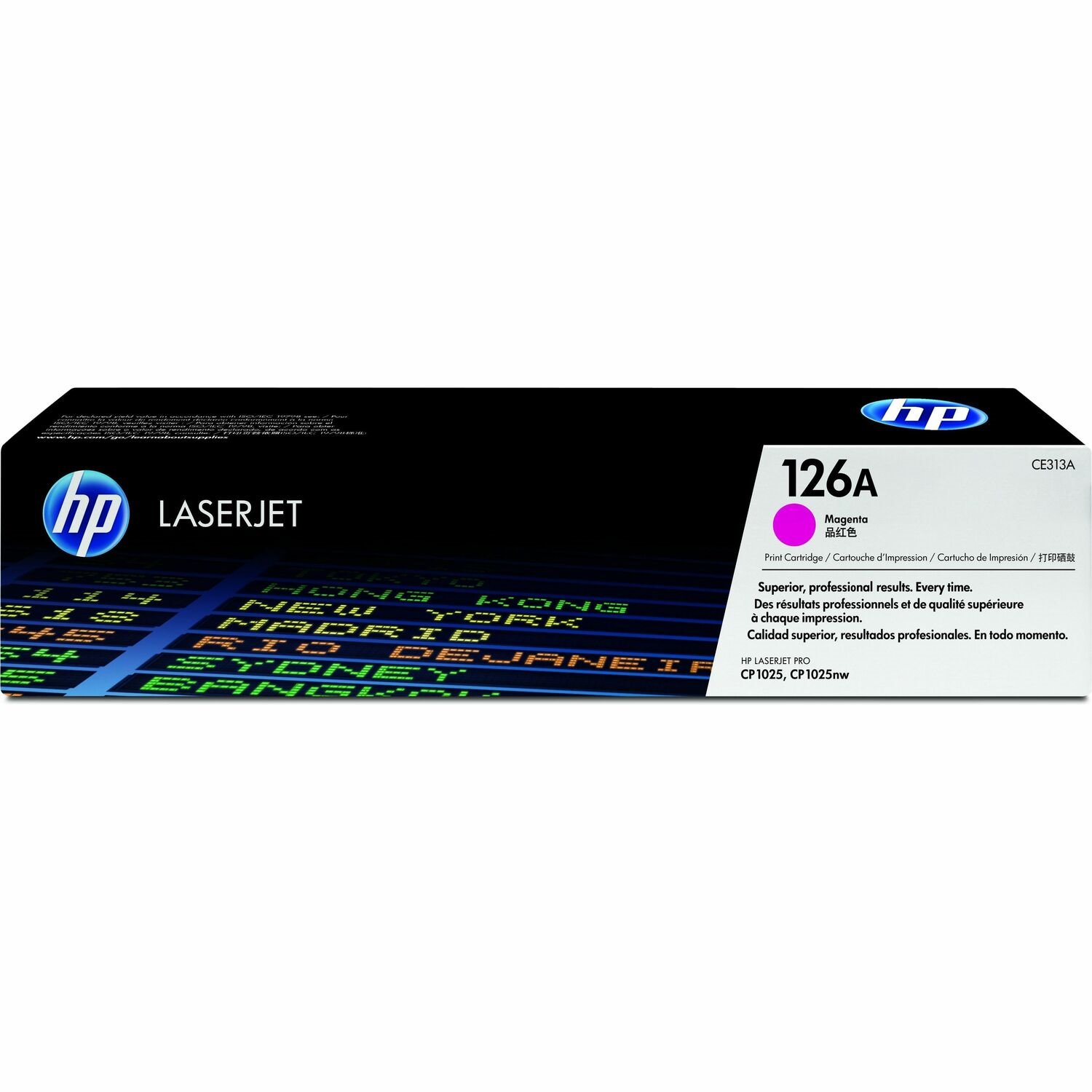 HP 126A (CE313A) Origineel Standaard Rendement Laser Tonercartridge - Enkelstuksverpakking - Magenta - 1 Stuk