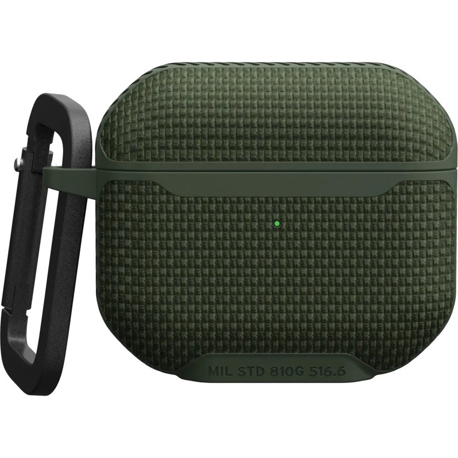 Urban Armor Gear Ballistic ARMR Rugged Carrying Case Apple AirPods (Gen 3), Travel Essential - Olive