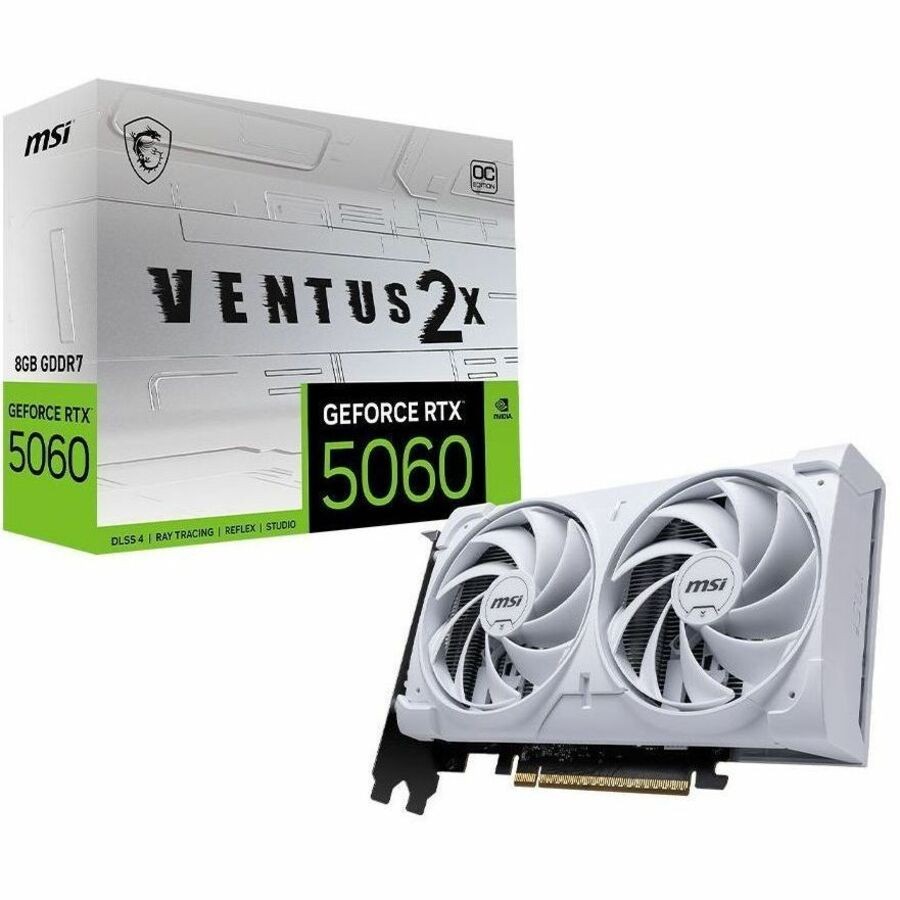 MSI NVIDIA GeForce RTX 5060 Graphic Card - 8 GB GDDR7