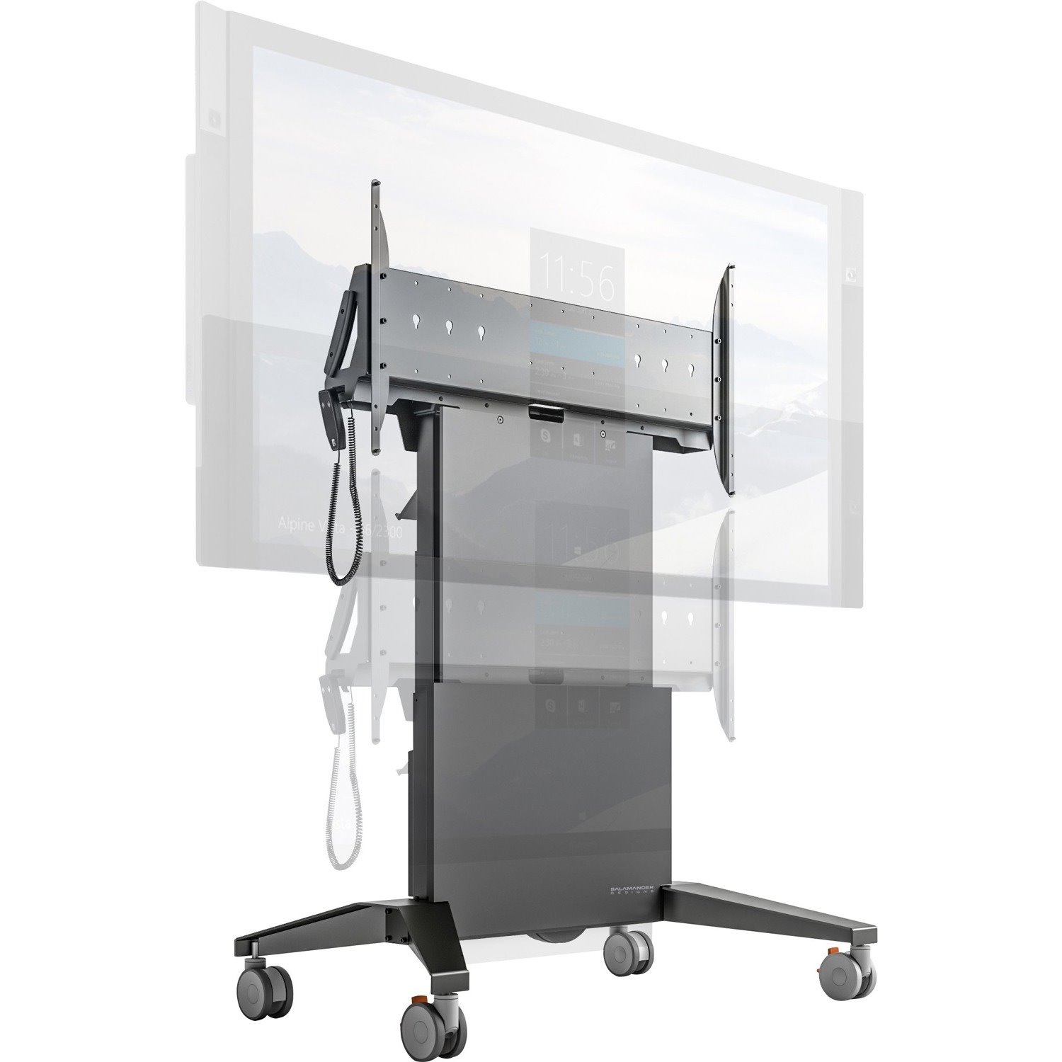 Salamander Designs X-Large Electric Lift Mobile Display Stand