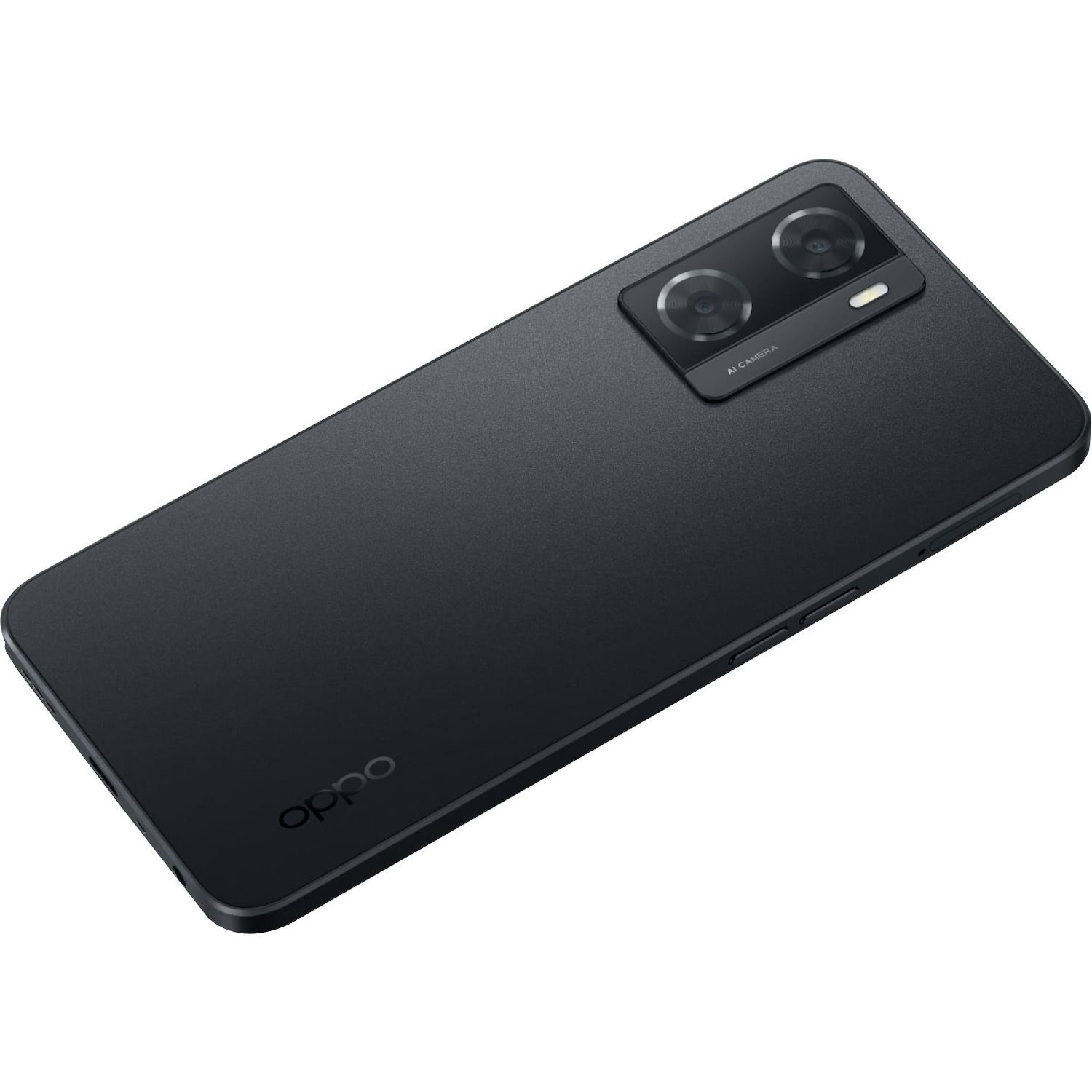 Oppo A57 64 GB Smartphone - 16.7 cm (6.6") LCD HD+ 1612 x 720 - Octa-core (8 Core) 2.30 GHz - 4 GB RAM - Android 12 - 4G - Starry Black