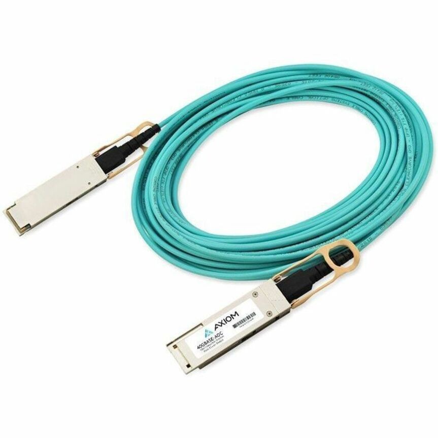 Axiom Mfa7u10-H010-Flt : 400Gbase-Aoc Osfp To 2 QSFP56 Active Optical Cable Mell