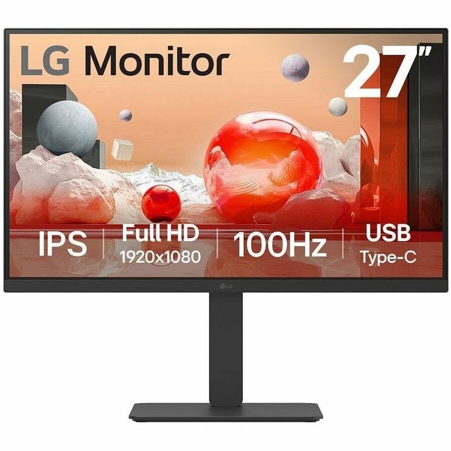 LG 27BA650-B 27" Class Full HD LED Monitor - 16:9 - Textured Black