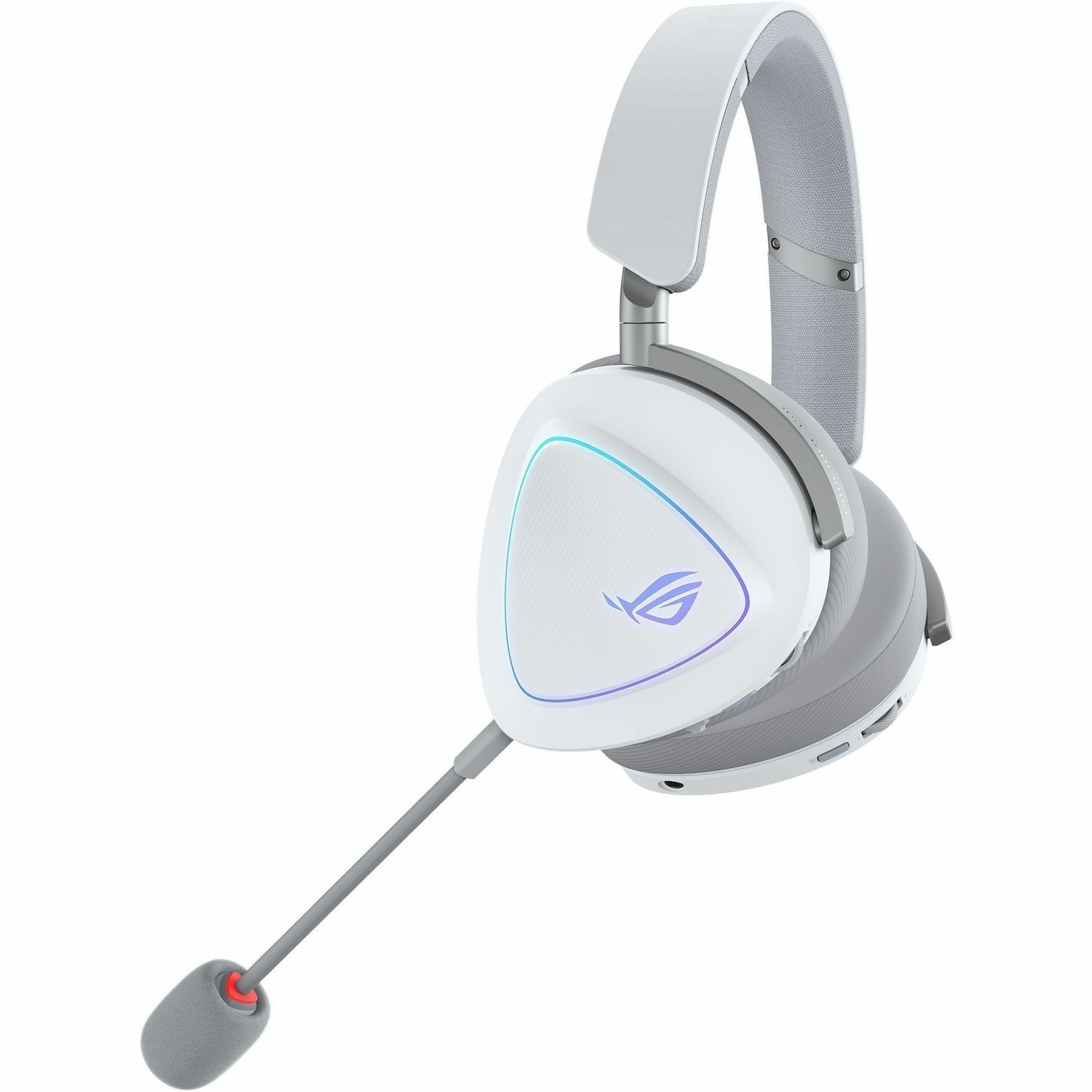 Asus ROG Delta II Wired/Wireless Over-the-head Stereo Gaming Headset - Moonlight White