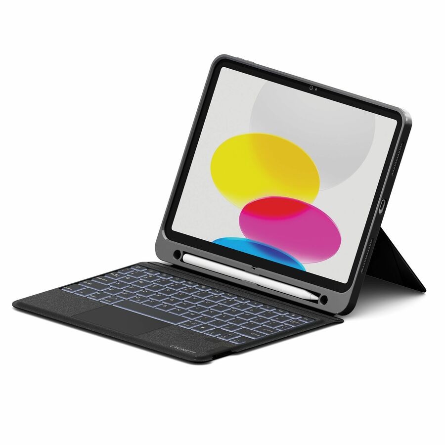 Cygnett Apple iPad (11.0') 11TH Gen (A16)/iPad 10TH Gen (10.9') Magnetic Keyboard + Case - Black(CY5331CKBCA),Multiple Viewing Angles,2 Years Warranty