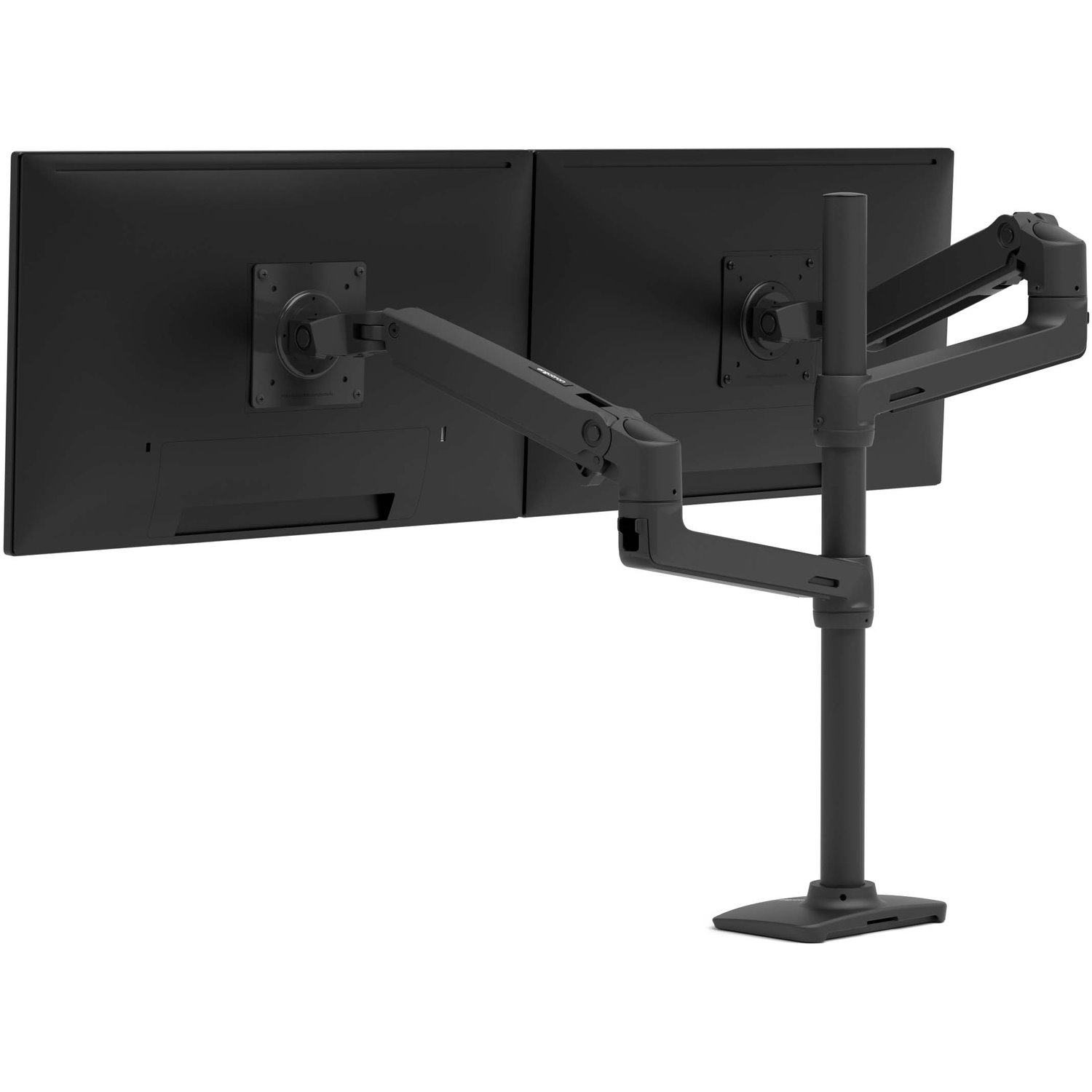 Ergotron Desk Mount for Monitor, Display, TV - Matte Black