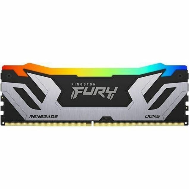 Kingston FURY Renegade RAM Module - 24 GB - RGB - DDR5-8800/PC-70400 DDR5 SDRAM - 8800 MHz Single-rank Memory - CL42 - 1.40 V