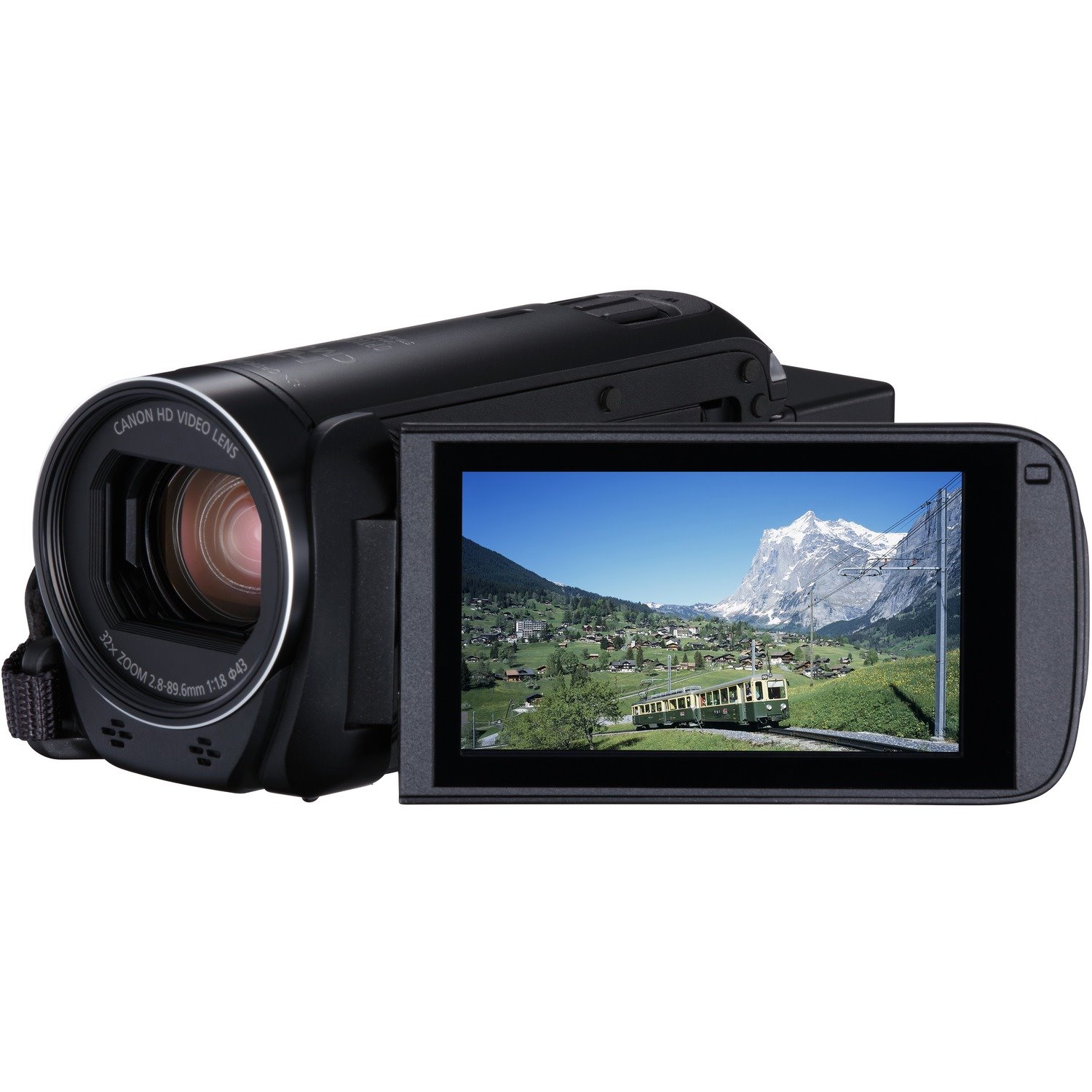 Canon Legria HF R806 Digital Camcorder - 7.6 cm (3") LCD Touchscreen - HD CMOS - Full HD - Black