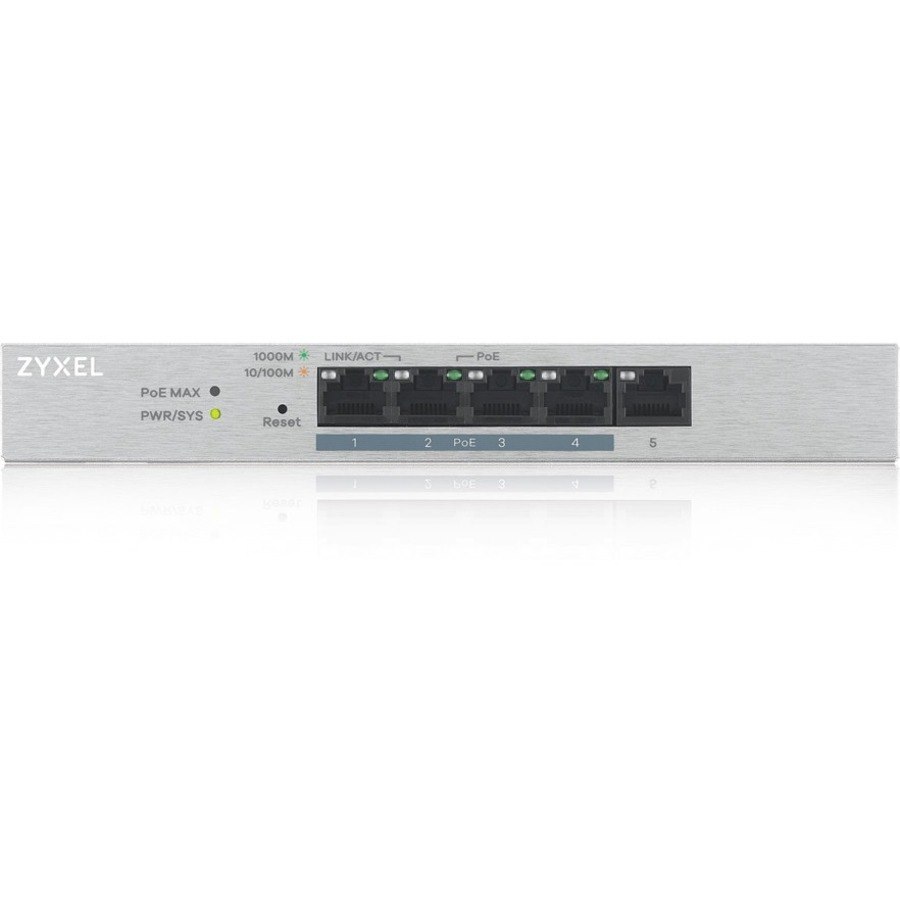 ZYXEL 5-Port GbE Web Managed PoE Switch