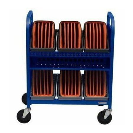 Bretford CUBE Transport Cart with Caddies - TVCT30CAD