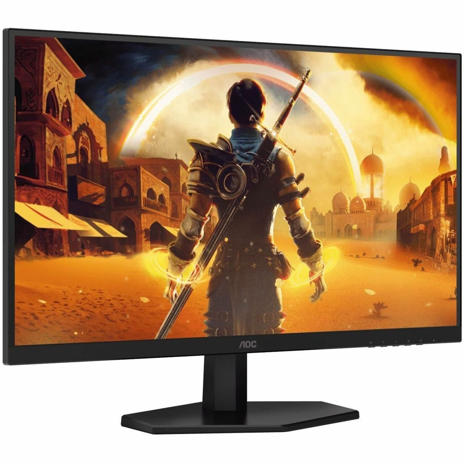 AOC 27G42E 27" Class Full HD Gaming LED Monitor - Black, Red