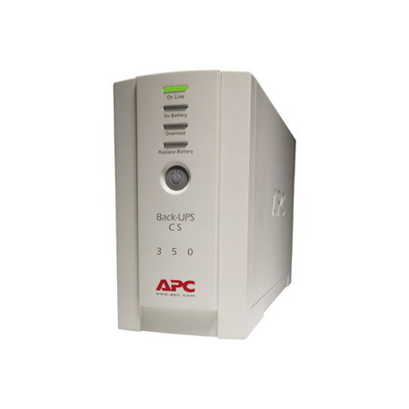 APC by Schneider Electric Back-UPS BK350EI Standby UPS - 350 VA/210 W