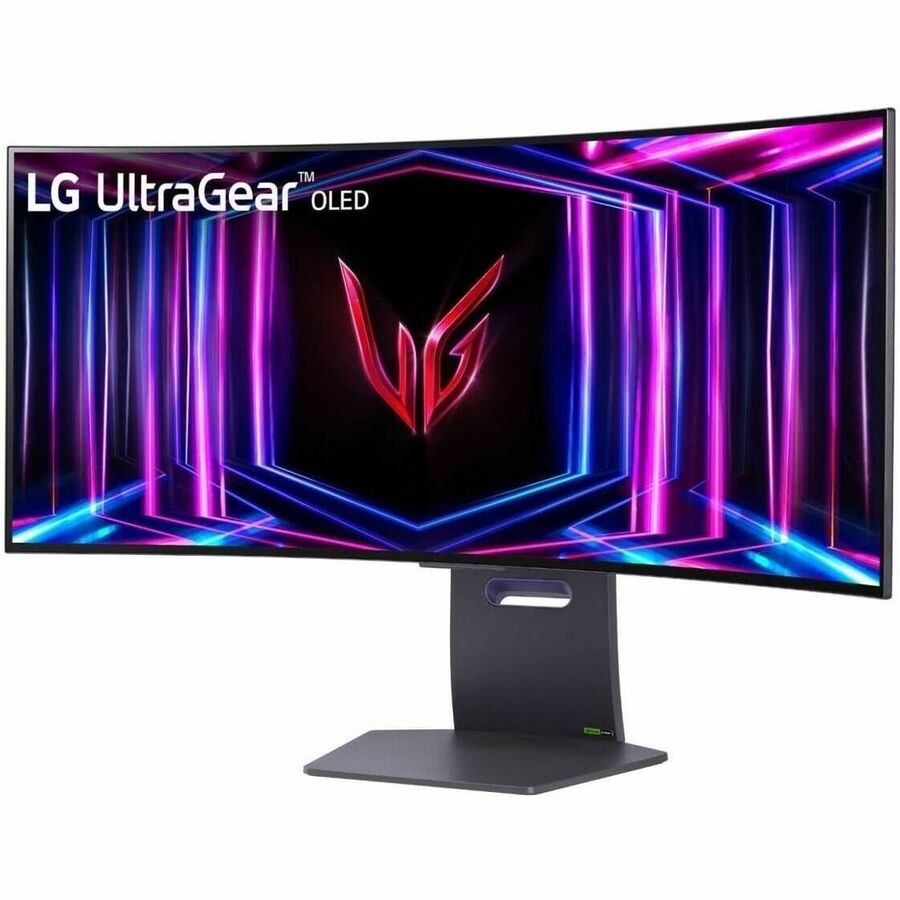 LG UltraGear 34GS95QE-B 34" Class UW-QHD Curved Screen Gaming OLED Monitor - 21:9 - True Black