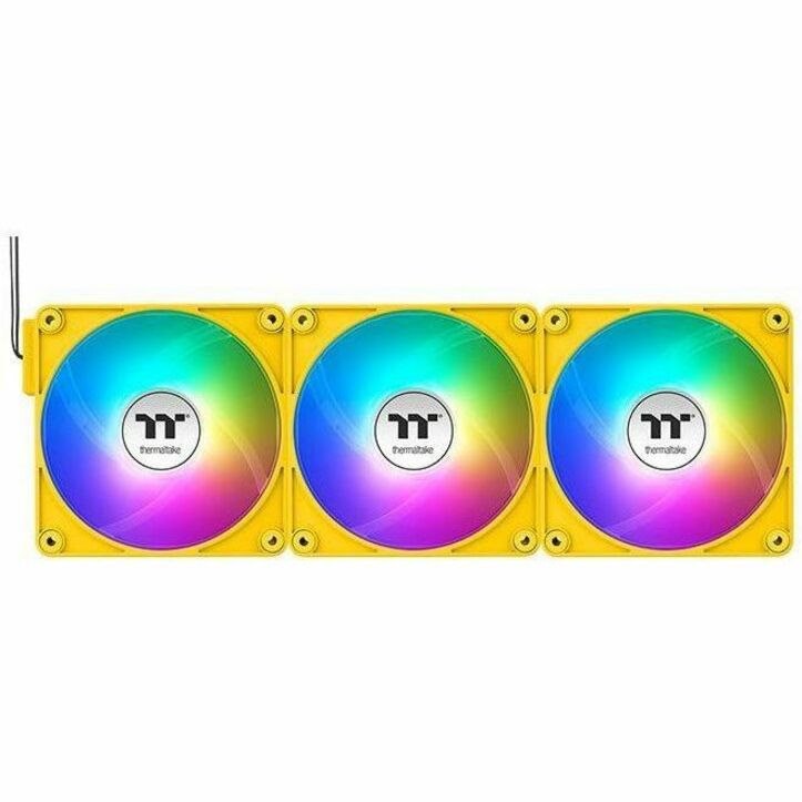 Thermaltake CT120 EX ARGB Sync PC Cooling Fan Bumblebee (3-Fan Pack)