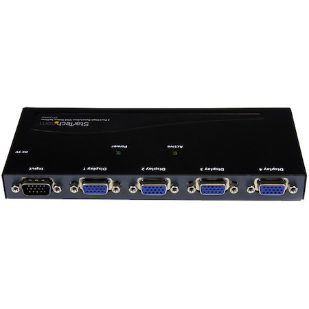 StarTech.com 4 Port High Resolution VGA Video Splitter - 300 MHz - VideoView Pro 47 Port High Resolution 300 MHz Video Splitter - Video splitter - 4 ports