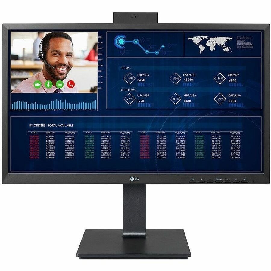 LG 24CR660NK-6P All-in-One Thin Client - 1 x Intel Celeron N5105 2 GHz - Black