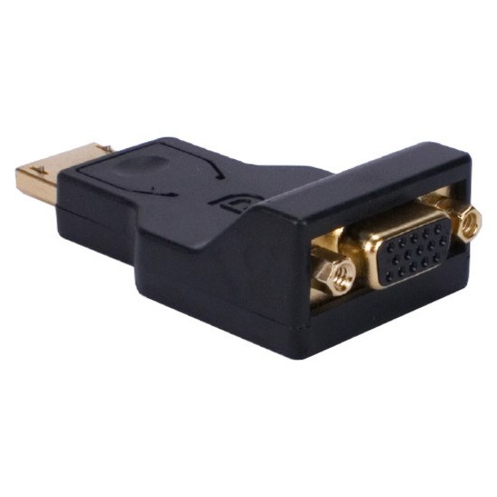 QVS DisplayPort Male to VGA Female Digital Video Adaptor