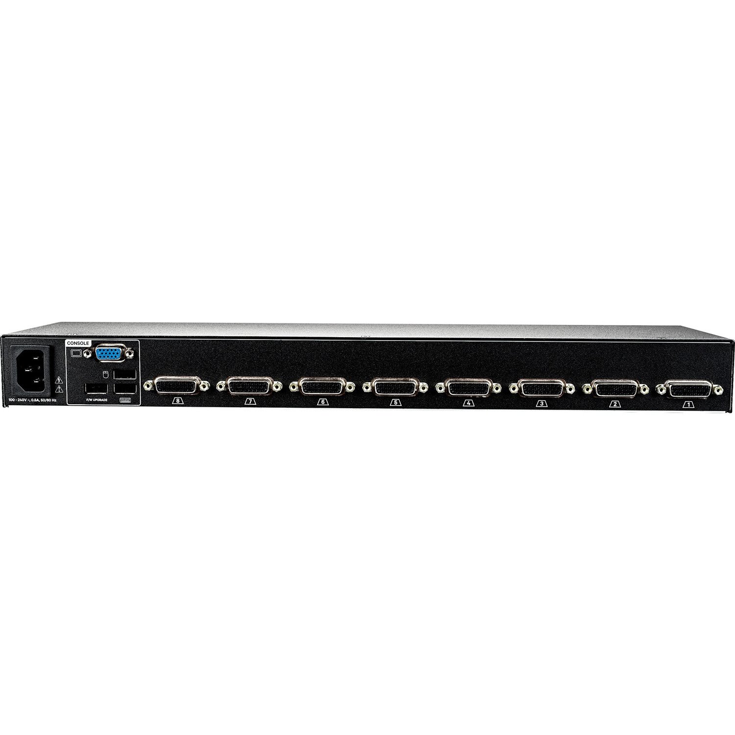 Avocent AV108 8-Port Single-User Analog KVM Switch