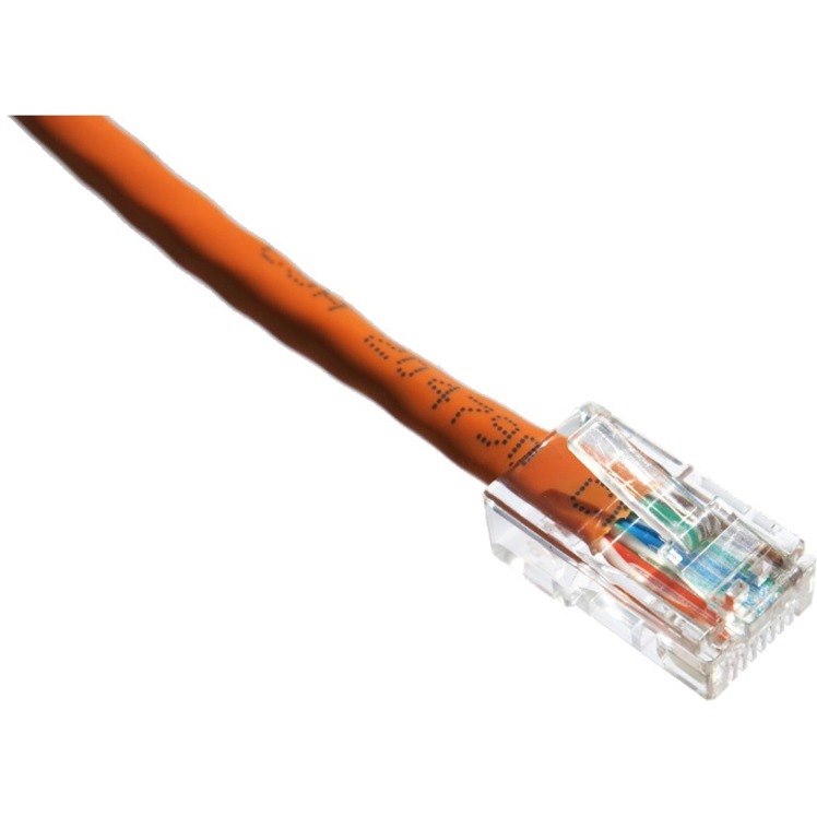 Axiom 18-INCH CAT6 550mhz Patch Cable Non-Booted (Orange)