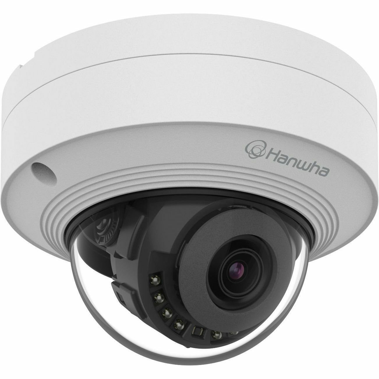 Hanwha QNV-C8011R 5 Megapixel Network Camera - Color - Dome - White