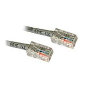 C2G Cat5e Non-Booted Unshielded (Utp) Network Crossover Patch Cable - Crossover Cable - RJ-45 (M) To RJ-45 (M) - 50 CM - Utp - Cat 5E - Stranded, Uniboot - Grey